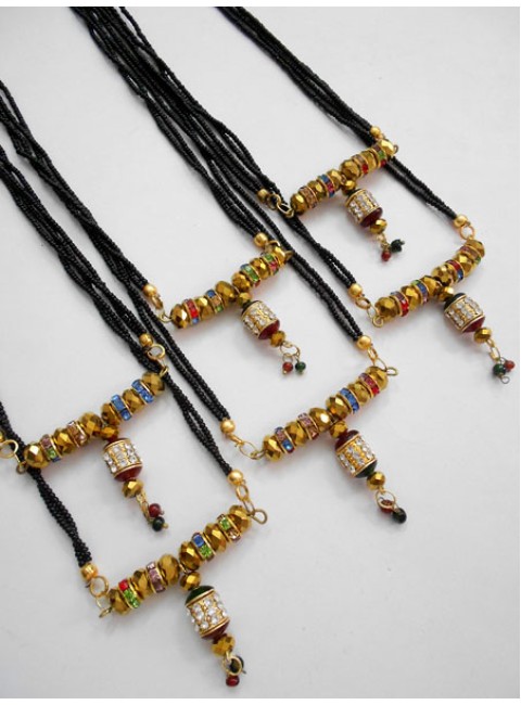 Meenakari Mangalsutra (6 Pcs)